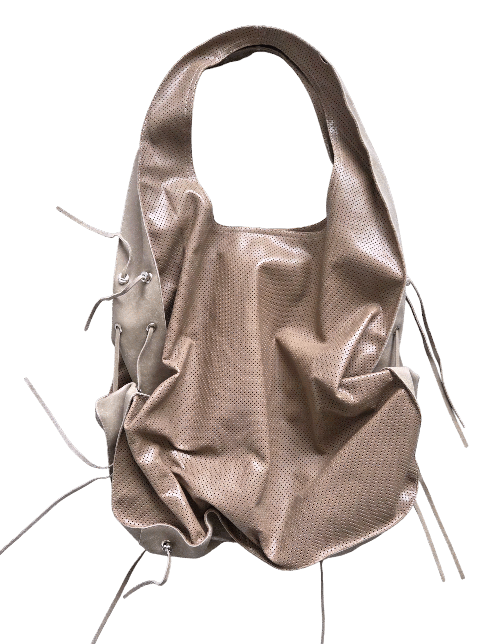 LEATHER BAG ADRUKEERD